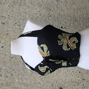 Hawaiian Halter Top XL